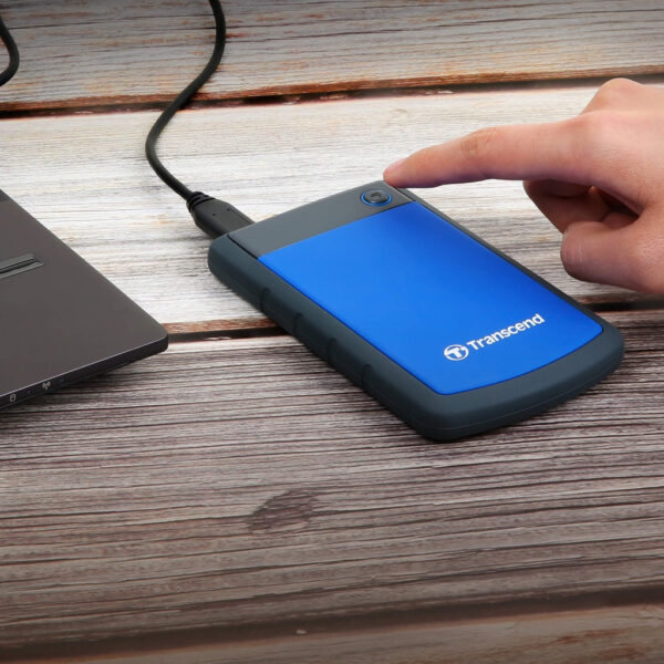 Transcend StoreJet 25H3 1TB / 2TB / 4TB Portable Hard Drive ( 25H3P | 25H3B | TS1TSJ25H3P | TS1TSJ25H3B )