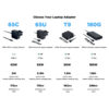 Innergie 65C 65W PD3.0 USB Type C Laptop Power Adapter ADP-65JW DZD