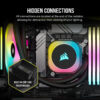 Corsair iCUE LINK H100i RGB 240mm | H150i RGB 360mm Liquid CPU Cooler w/ iCUE LINK System Hub