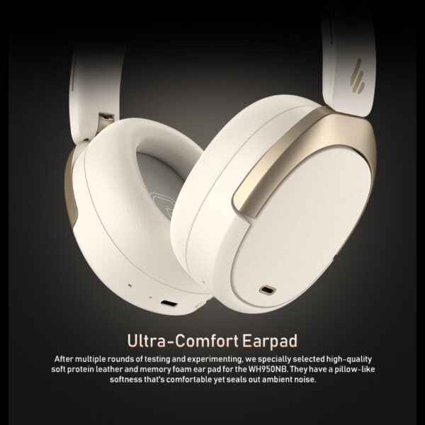 Edifier WH950NB -45dB Noise Cancellation Headphones - Bluetooth V5.3 | Hi-Res Audio | LDAC | Edifier Connect