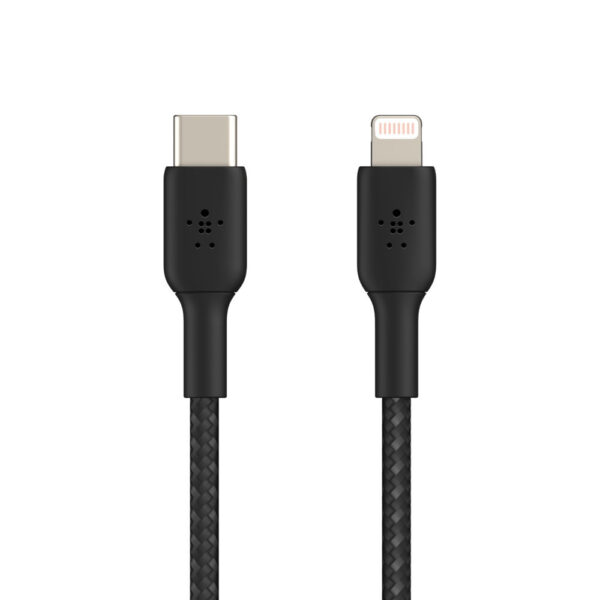 Belkin BOOST CHARGE USB-C to L Cable -1meter Black / Green / White CAA004bt1MBK CAA003/4