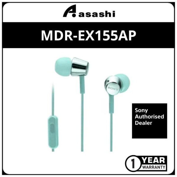 e4ba8e60043d2091698fae17e6a8d226-1.jpeg Sony EX155AP In-Ear Headphones MDR-EX155AP