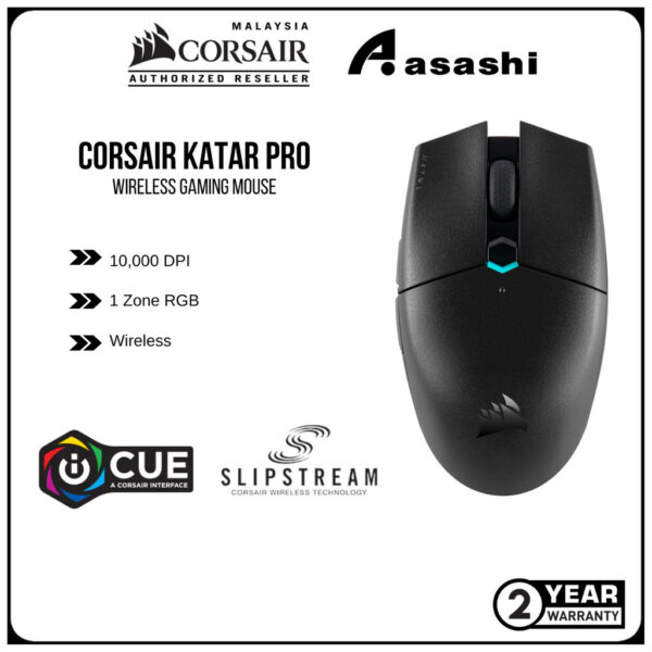 CORSAIR KATAR PRO Wireless / Wired Ultra-Light Gaming Mouse / Katar Elite Wireless CH-930C011-AP CH-931C011-AP CH-931C11
