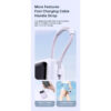 Mcdodo MC-324 / MC-325 (TYPE-C/L) 22.5W PD+QC 10000mAH Power Bank Build-in Cable With Digital Display For Type-C / L