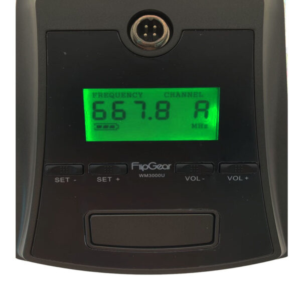 Vinnfier FlipGear WM3000U Professional Universal UHF Wireless Conference Microphone