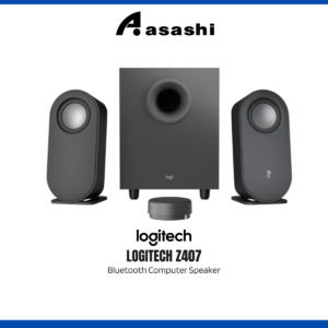 ed6c278d856bed6eb491294faad3a35b.png Logitech Z407 BLUETOOTH COMPUTER SPEAKERS WITH SUBWOOFER AND WIRELESS CONTROL (980-001351/980-001367)