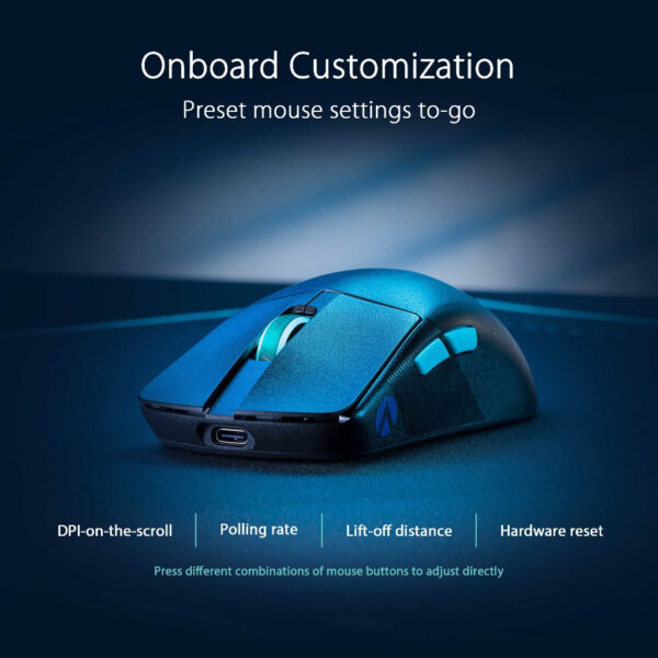 ROG Harpe Ace Aim Lab Edition Wireless Gaming Mouse 54-gram ROG SpeedNova Bluetooth 36000 DPI