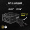 Corsair SF850L SF1000L (ATX3.0) SFX Power Supply - 80+ Gold, Fully Modular, 7 Years Warranty