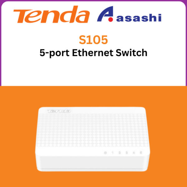 TENDA S105 5-port 10/100M Fast Ethernet Switch