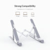 ORICO Foldable Adjustable Height Ergonomic Aluminium Laptop Stand Full Anti-Slip PFB-A21