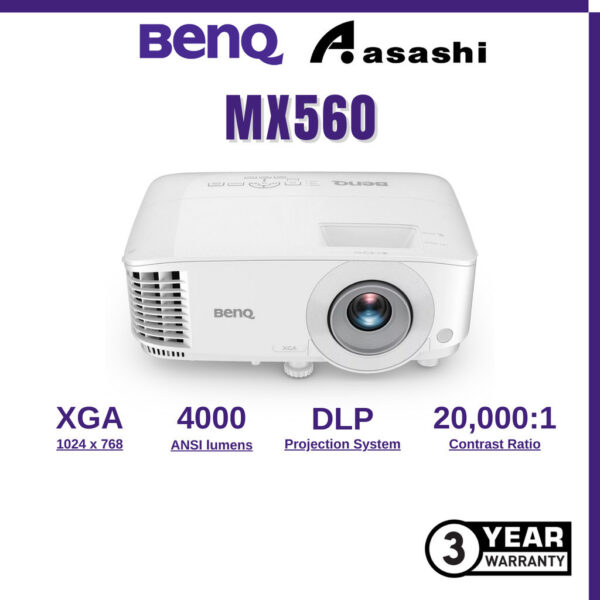 BenQ MS560 SVGA / MX560 XGA / MW560 WXGA / MH560 FHD 1080P Business Projector FREE EZcast