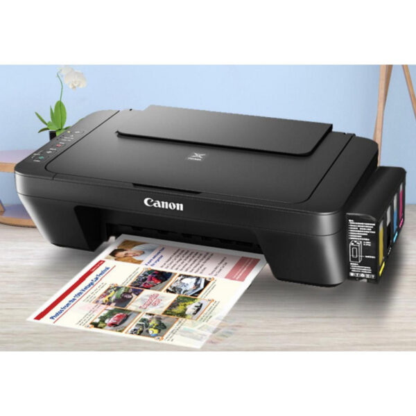 Canon Pixma E470 Inkjet Aio Printer (Print,Scan,Copy & Wireless)