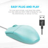Alcatroz Asic 1 / Asic One 1600 CPI Wired USB Mouse