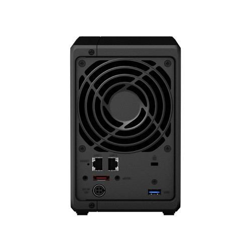 Synology DS723+ 2-Bay NAS Storage (AMD Ryzen R1600 Dual Core 2.6Ghz up to 3.1GHz, 2GB DDR4 ECC , 2 x GbE)