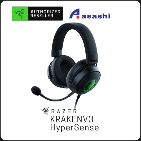 f4390bdd22867234125167352c2bc8b5.jpeg Razer Kraken V3 HyperSense (USB,Triforce,Hyperclear Mic, THX Spatial, Chroma RGB) RZ04-03770100-R3M1