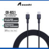 Aukey CB-KCL1 / CB-KCL2 Circlet CL Aramid Fiber Core USB-C to L Cable Type C PD Cable
