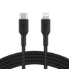 Belkin BOOST CHARGE USB-C to L Cable -1meter Black / Green / White CAA004bt1MBK CAA003/4