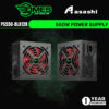 DMES 550w / 650W Power Supply with 12cm Fan PS550-BLK12R PS650-BLK12B diy