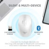 Alcatroz Airmouse Duo 5X / Airmouse Duo 7X Wireless + Bluetooth Silent Mouse