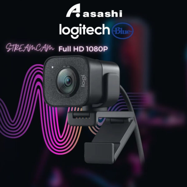 Logitech StreamCam Full HD 1080P Streaming Webcam (Graphite & Off White)