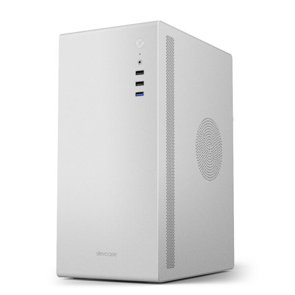 Slevcase Spotless Micro ATX Office Case with SE380 Power Supply