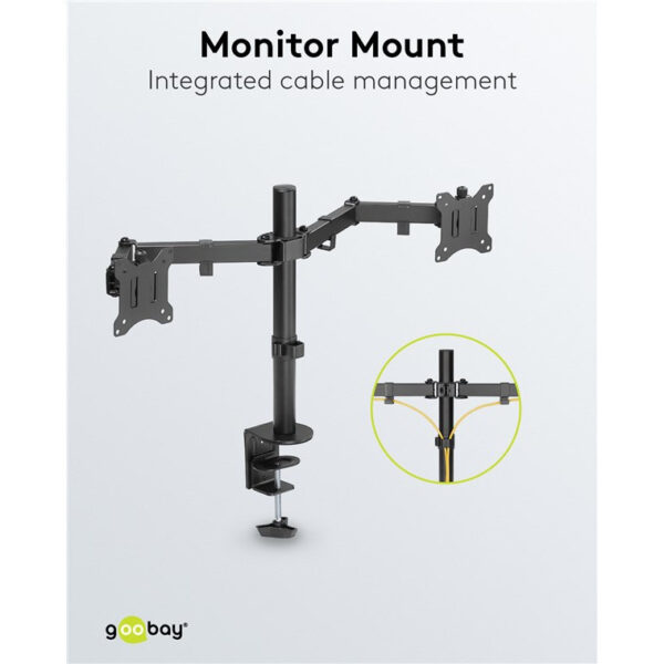 Goobay 32 Inch Monitor Mount/bracket Single Flex 58528 / Dual Flex 58529 for 17''-32''
