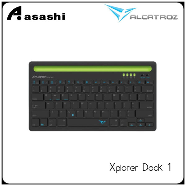 Alcatroz Xplorer Dock 1 Multi-Device Bluetooth Keyboard