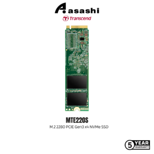 Transcend MTE220S 256GB / 512GB / 1TB / 2TB M.2 2280 PCIE Gen3 x4 NVMe SSD 220S