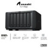 Synology DS1621+ 6-Bay NAS Storage (AMD Ryzen V1500B Quad Core 2.2 GHz, 4GB D4 ECC, 4 x GbE)