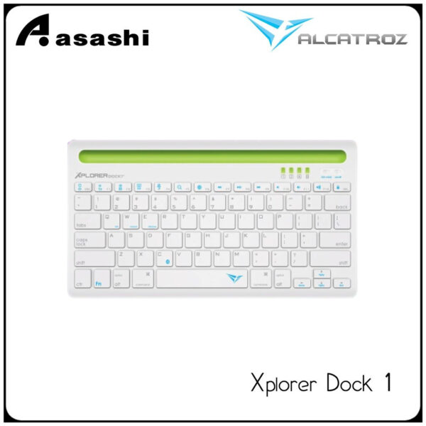 Alcatroz Xplorer Dock 1 Multi-Device Bluetooth Keyboard
