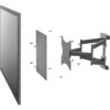 Goobay WH TV VESA Adapter for TV Wall Mount (Max: 200x200) 63267