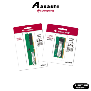1ee957ef0dbbbc05886c8d6f0d8ba805.png Transcend DDR5 8GB / 16GB / 32GB 4800MHz Value PC/Sodimm Ram