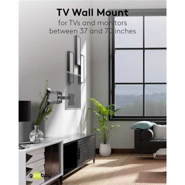 Goobay WH FULLMOTION OLED TV Wall mount L (32-65") 49956 - Black