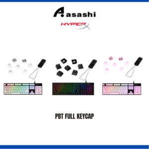 HyperX PBT Full Keycap Set-US (Black/White/Pink)