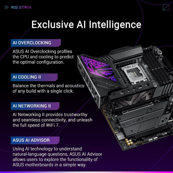 ASUS ROG STRIX Z890-E GAMING WIFI (LGA1851) ATX Motherboard