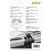 Goobay Cable Management 5 Slots Plastic 2pcs - Black 70433