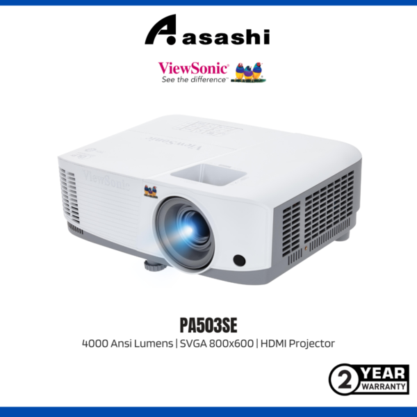 ViewSonic PA503SE 4000 Ansi Lumens SVGA Projector