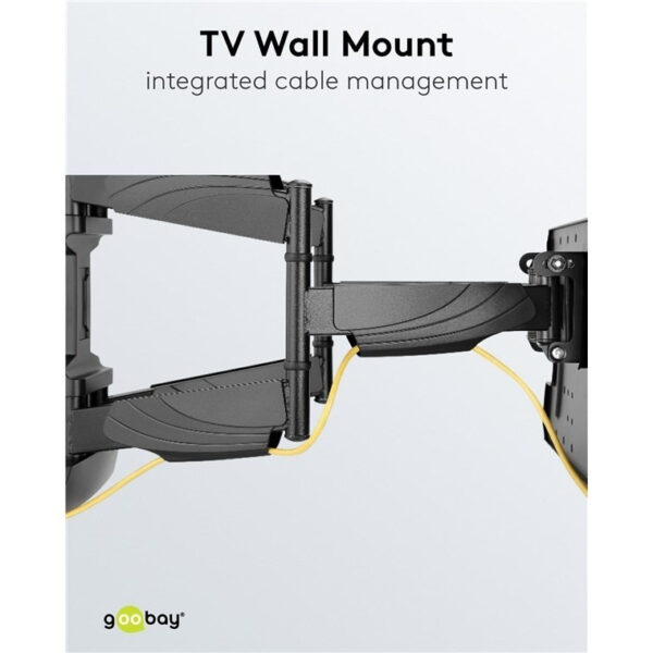Goobay WH FULLMOTION OLED TV Wall mount L (32-65") 49956 - Black