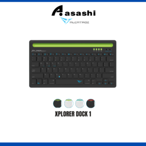 3665f1b2b6199392076b29824a917e13.png Alcatroz Xplorer Dock 1 Multi-Device Bluetooth Keyboard