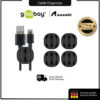Goobay Cable Management 3 Slots 4pcs White 70373 / Black 70398