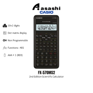 Casio fx-570ms 2 Scientific Calculator - 2nd Edition