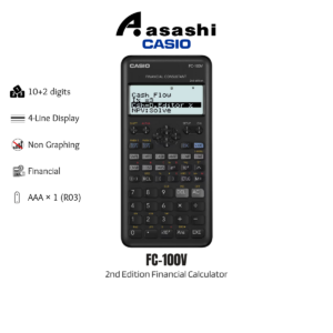 Casio FC-100V2 2ND EDITION / FC-100V Financial Calculator 2nd edition