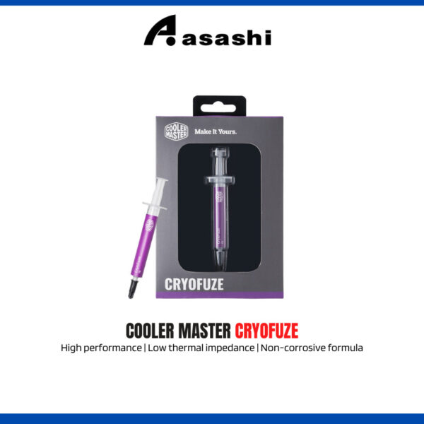 Cooler Master | Ice Fusion V2, Violet, Cryofuze 5 , Regular , Pro V2 , Maker , HTK-002-U1) Thermal Paste Compound