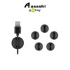 Goobay Cable Management 1 Slot 5pcs White 95183 / Black 95040
