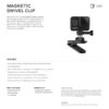 GoPro Magnetic Swivel Clip ATCLP-001