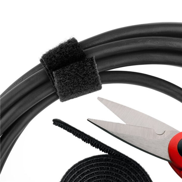 Goobay Cable Management Hook & Loop Fastener roll (Shortenable) 1m (100 x 2cm) 70360