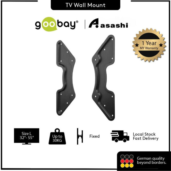Goobay WH TV VESA Adapter for TV Wall Mount (Max: 400x400) 60134