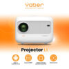 Yaber L1 Lifestyle Projector , 250 ANSI Lumens, Android TV 9.0, 5W X 1 Speaker
