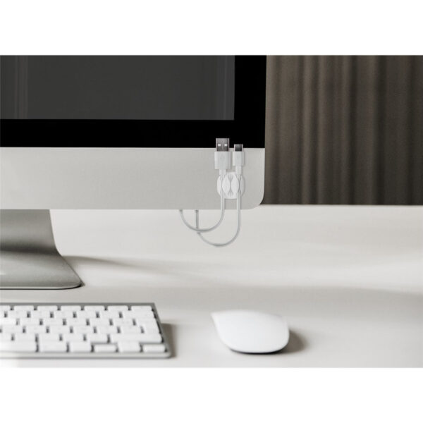 Goobay Cable Management 3 Slots 4pcs White 70373 / Black 70398