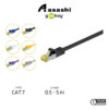 Goobay CAT 7 S/FTP PIMF RJ45 LSZH, LAN CABLE, PATCH CABLE - (1m - 5m)